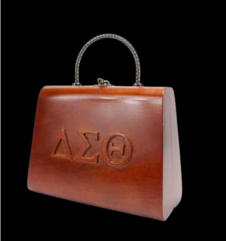 DELTA WOODEN PURSE AJOURE COLLECTION