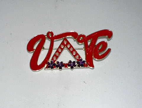 Delta Social Action "VOTE" Pin