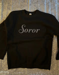 Soror Black Sweatshirt