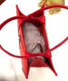 RED FORTITUDE TOTE PURSE